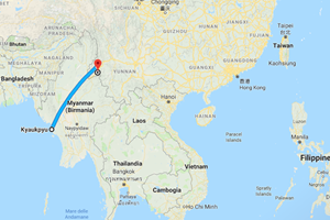 Anche l'Italia beneficerà della nuova Via della Seta tra Cina e  Myanmar