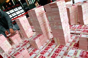 Cina, in marzo il credito sale dell'8%, si rafforza lo yuan