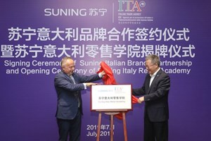 Il Made in Italy punta sul gigante Suning per moltiplicare le vendite 