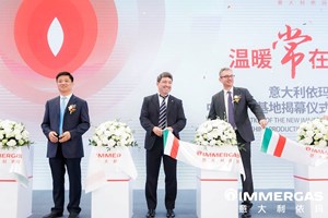  Al via a Changzhou la produzione di caldaie di Immergas 