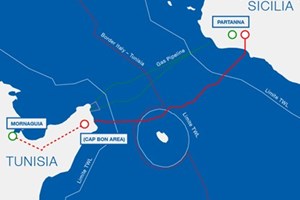 Progetto Elmed, il cavo elettrico Italia -Tunisia fa un passo avanti