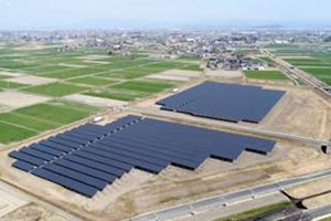Progetto verde di Infrastrutture a Fukushima