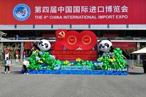 In corso a Shanghai la fiera dell'import con 100 partecipanti italiani