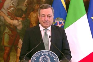 Draghi, la Cina partecipi attivamente a ristabilire la pace in Ucraina