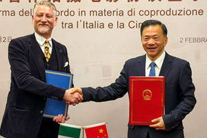Italia-Cina, accordo per le coproduzioni cinematografiche