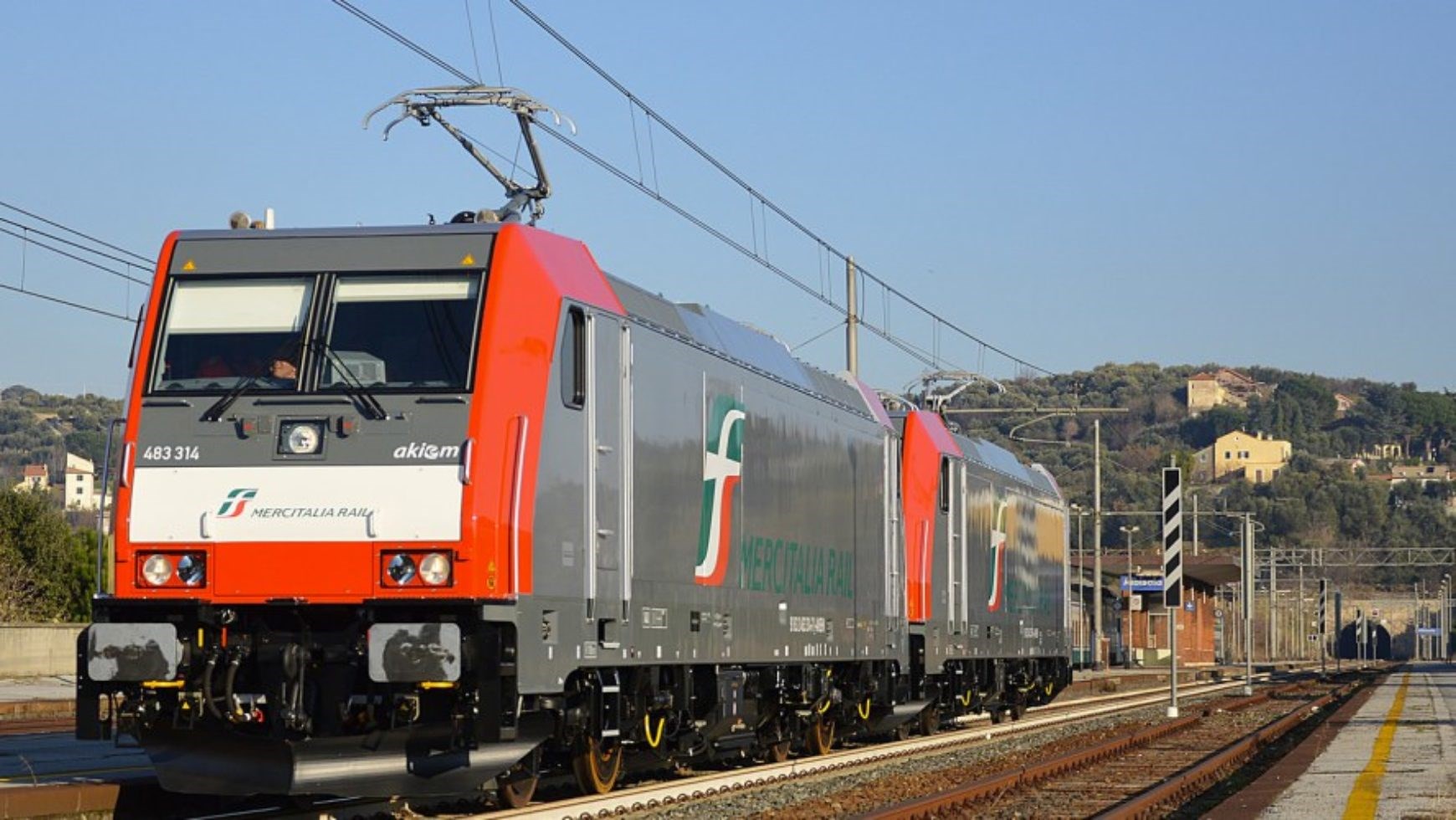 Parte il treno merci Melzo-Chengdu Parte il treno merci Melzo-Chengdu